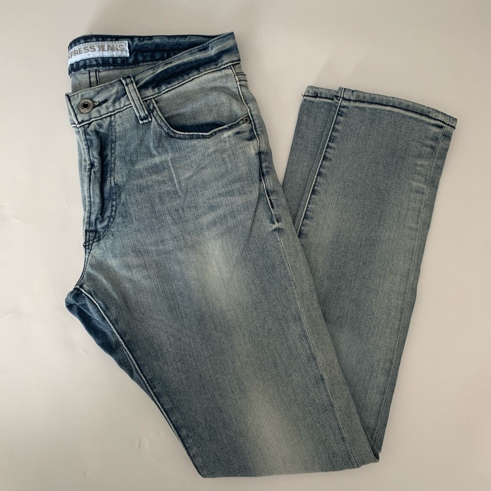 Express Alec Super Skinny Jeans